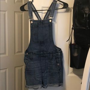 Madewell denim jumpsuit